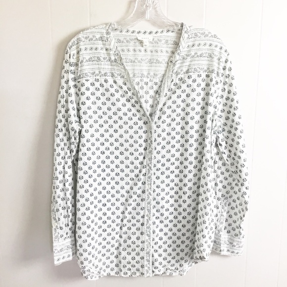 Soft Joie Womens Dane Size L Long Sleeve Shirt - Picture 2 of 5